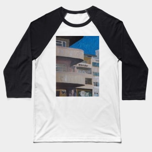 Bauhaus Building In Sunny Tel Aviv, Israel Baseball T-Shirt